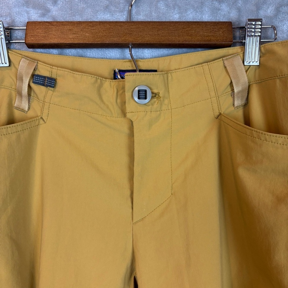 Patagonia W’s RPS Rock Pants Yellow Gold Sz 6 - Picture 2 of 10